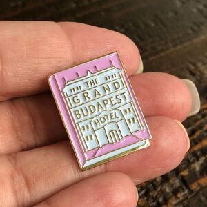 The Grand Budapest Hotel Wes Anderson Collectible Enamel Pin NEW! LAST ONE! 1108